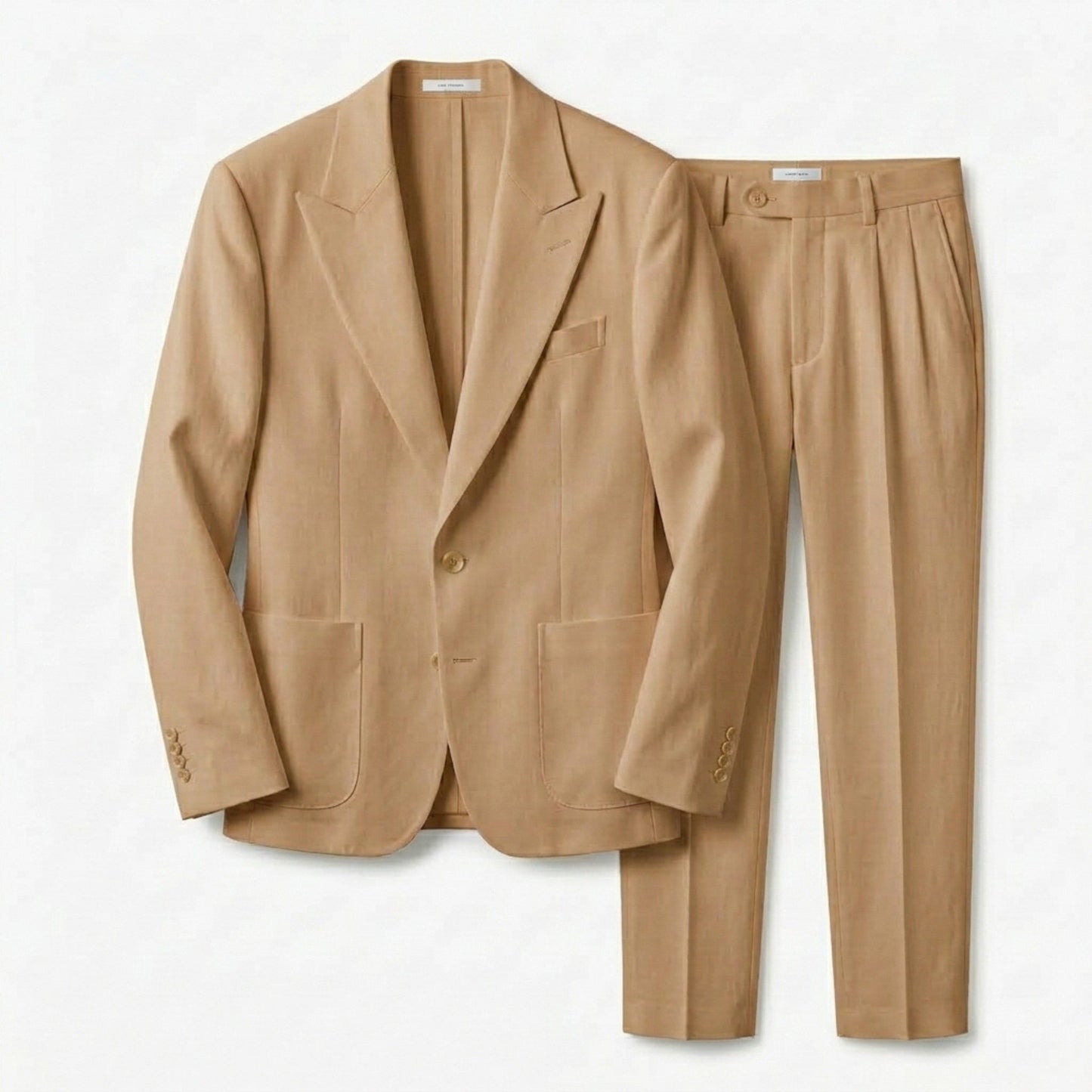 Men’s Two-Piece Suit Set – Peak Lapel Design Position 7