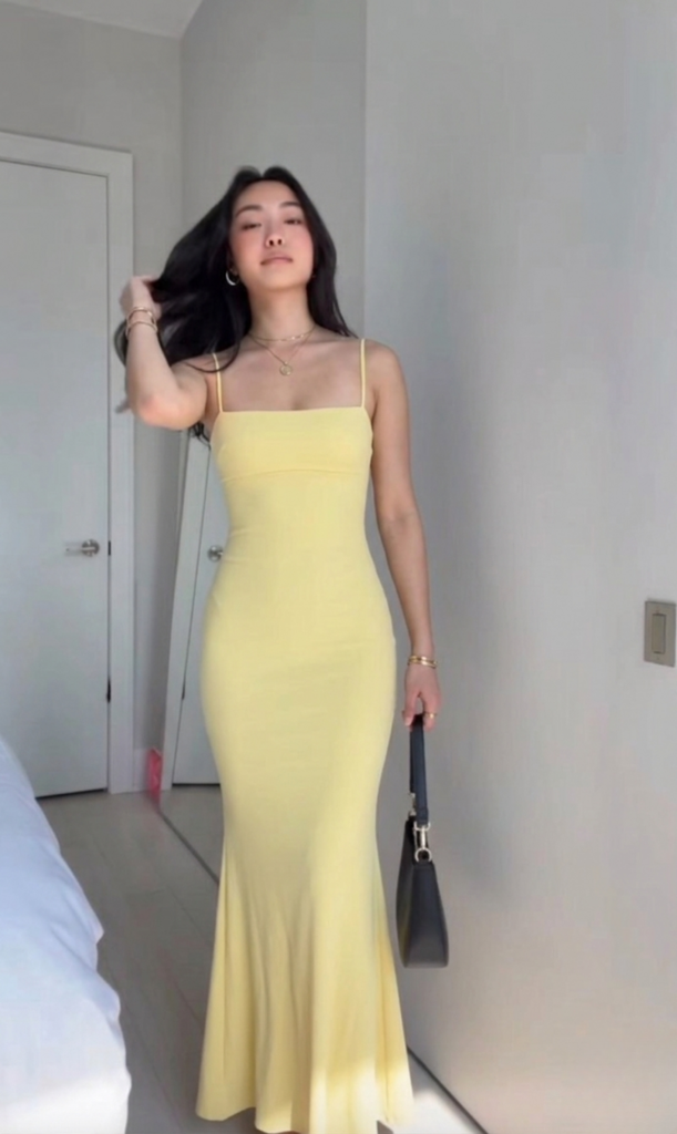 Elara™ | Strapless Column Maxi Dress