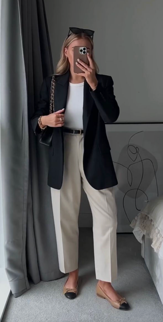 Livia™ | Women's Single-Button Blazer with Cropped Sleeves